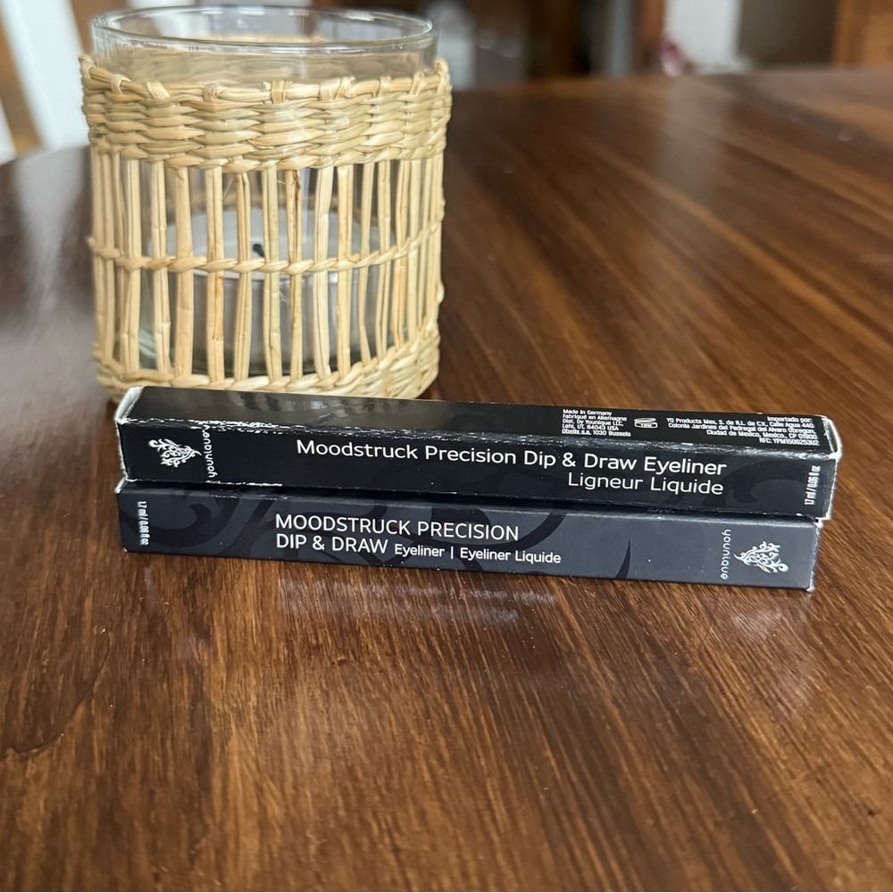 Younique Precision Dip & Draw Eyeliner - Perfect (black) and Pretty (Blue)